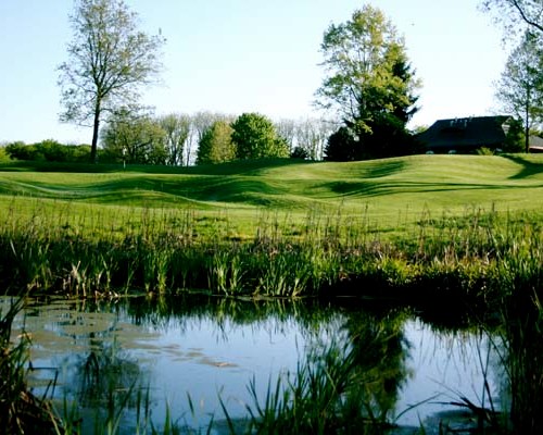 golf course pond